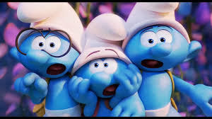 Smurfs celebram o dia Internacional da Felicidade
